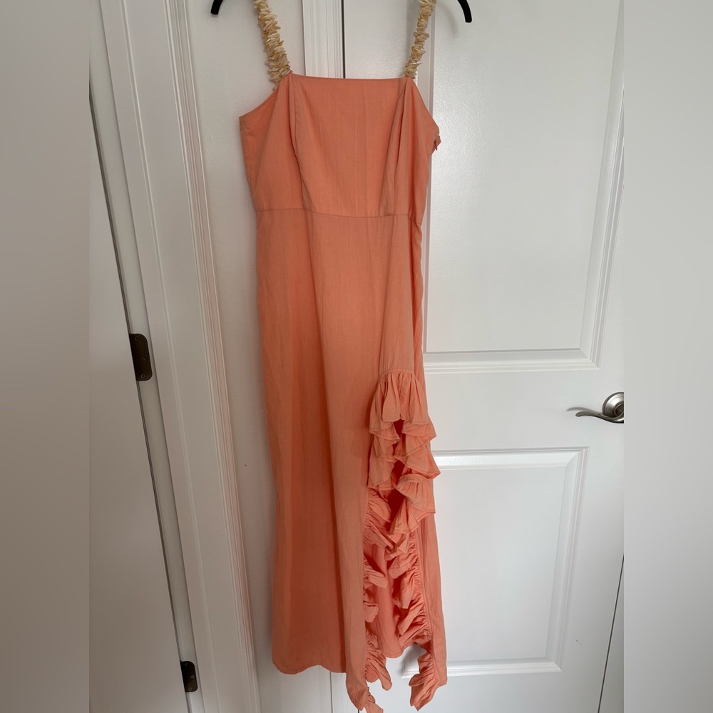 SUNDRESS FRANCINE LONG DRESS NUDE XS - Picture 4 of 12